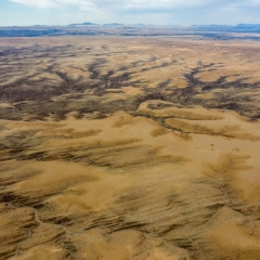 Namibia Drone DJI Mavic Pro 2 Over Kuiseb Pass Dry Rivers