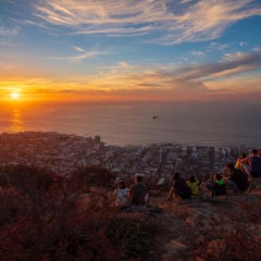 South Africa Cape Town Photography Signal Hill Sunset Watchers