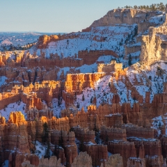 Bryce Canyon Photography Snow Details