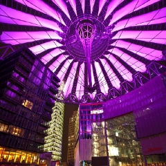 Purple Berlin Sony Center