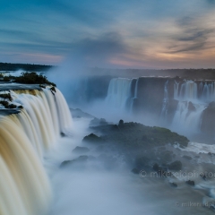 Iguazu Falls Sunset