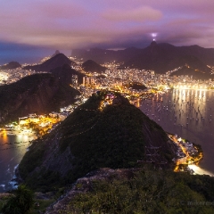 Night Rio from Sugarloaf
