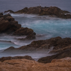 California Coast Photography Point Lobos Rocks and Waves Motion