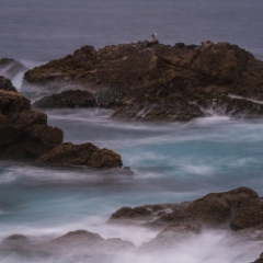 California Coast Photography Waves Amongst the Rocks