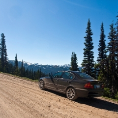 BMW on Trail