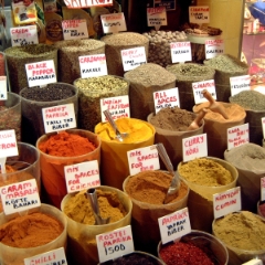 Grand Bazaar Spices Selection of spices in the Grand Bazaar Istanbul