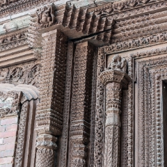 Nasal Chowk Carving Details Kathmandu