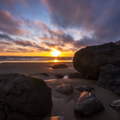 Cannon Beach Photography Indian Beach Sunset Rocks