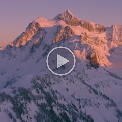 Mount Shuksan and Artists Point Snowscape Alpenglow Video.mp4