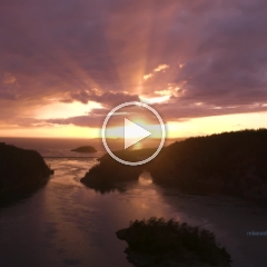 Over the Northwest Deception Pass Sunset Drone Video.mp4 A collection of 4k aerial #drone videos from around the Pacific Northwest.
