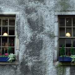 Scottish Pub windows