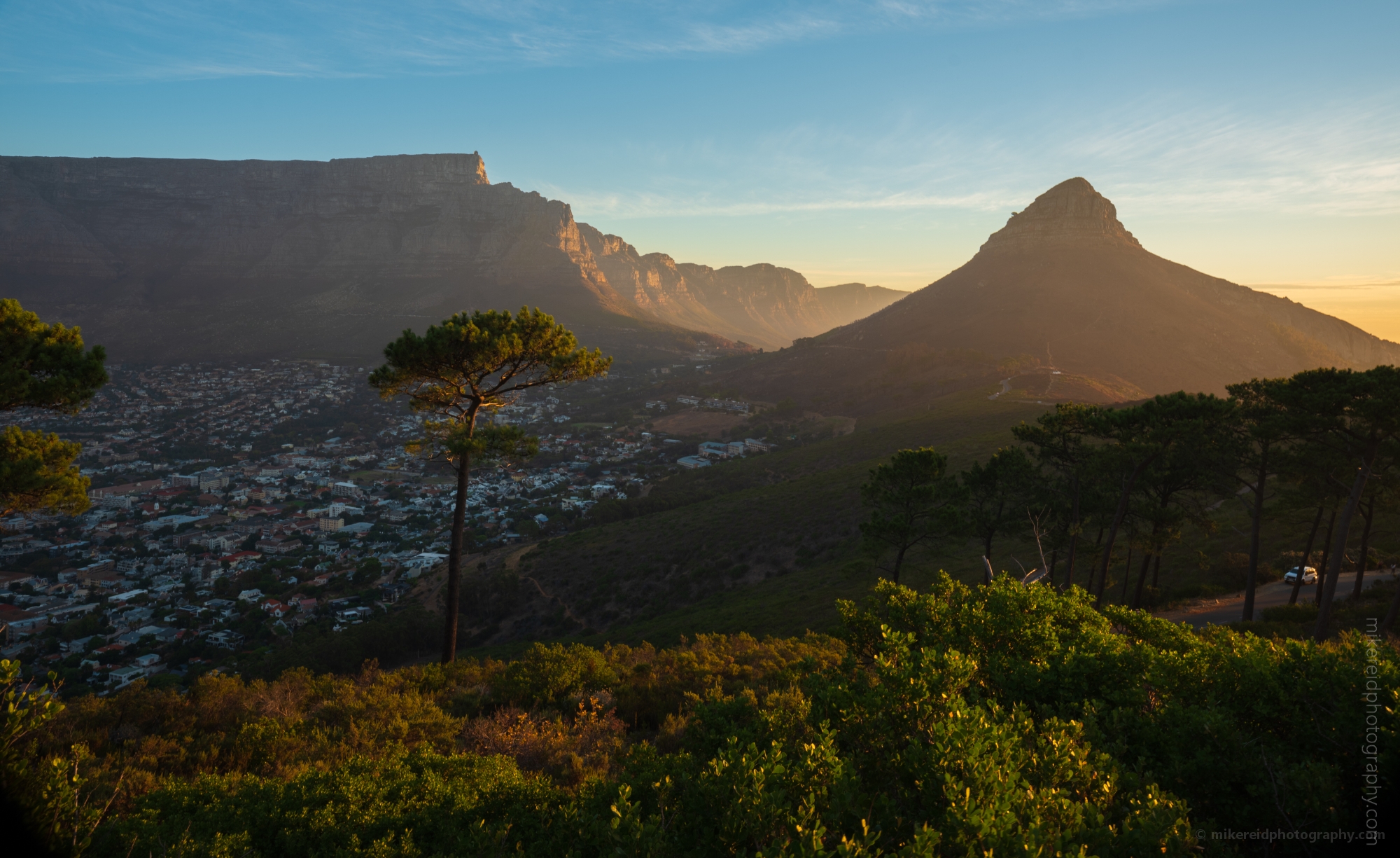 South Africa Cape Town Photography Lions Head Sunset Sunrays 