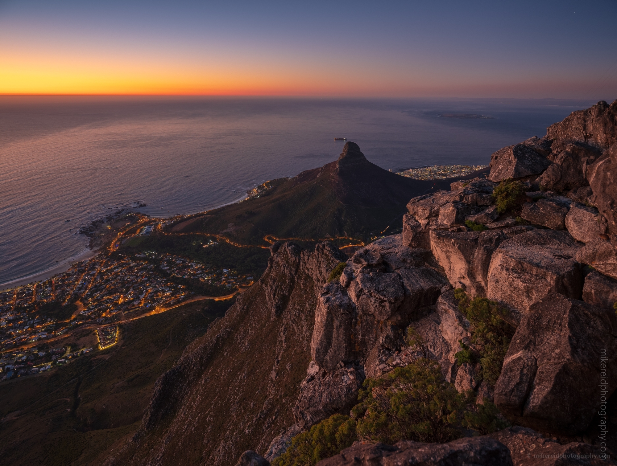 South Africa Cape Town Photography Lions Head Sunset