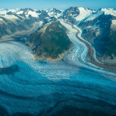 Aerial Baird Glacier Roads of Ice.jpg To order a print please email me at  Mike Reid Photography : alaska, frontier, glacier, sound, le conte glacier, petersburg, southeast alaska, landscape, goats, norway, vikings, sons of norway