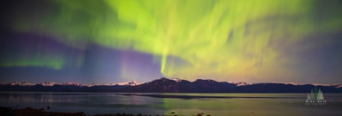 Alaska Petersburg Coast Range Aurora