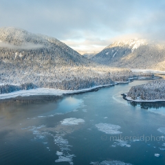 Petersburg Alaska  Aerial Winter Entrance to Petersburg Creek.jpg