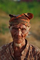 Bali Elderly Fisherman