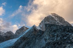 Pumori After Sunset Zeiss 28mm Otus.jpg To order a print please email me at Mike Reid Photography