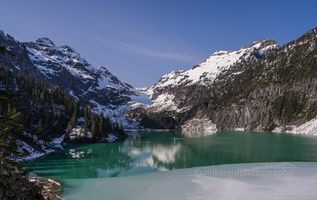 Blanca Lake Almost Thawed