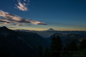 Mount Adams Sunset