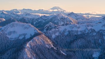 Mount Rainier Aerial Photography Crystal Mountain Ski Area Norse Peak and Mount Adams Mount Rainier Aerial Photography Crystal Mountain Ski Area Norse Peak and Mount Adams