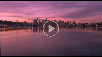 Over Seattle Lake Union Sunrise Water Tranquility video A peaceful aerial sunrise flight over Seattle’s Lake Union, capturing the city awakening in warm morning light. The still water reflects soft hues of gold and...