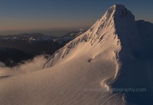 North Cascades Peaks Fuji Medium Format Aerial Photography The North Cascades Mountains of Washington State are among the most dramatic alpine landscapes in North America — a...