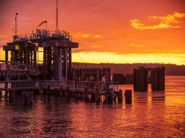 Mukilteo Ferry DockSunset Crossing Fuji GFX50s.jpg