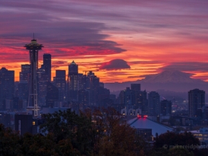 Seattle Kerry Park Cityscape Skyline Photography