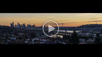 seattle sunset golden light timelapse pano.mp4