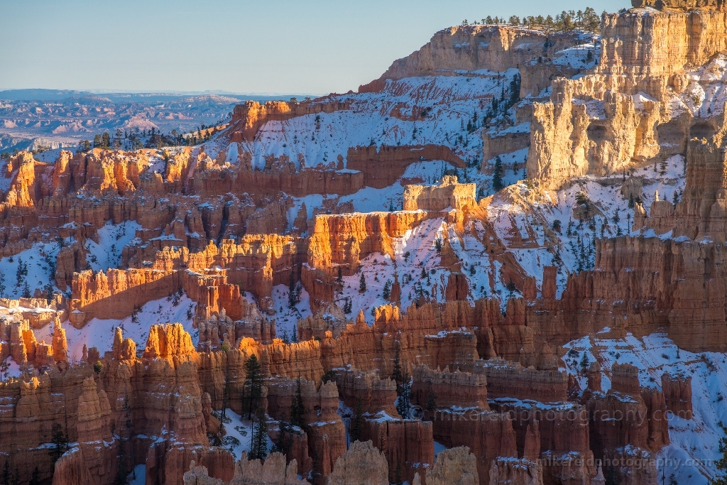Bryce Canyon Photography Snow Details