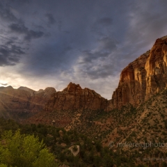 Utah Zion Sunset Light To order a print please email me at  Mike Reid Photography : zion, zion national park, bryce canyon, hoodoos, utah, arizona, landscape, landscape photographjy, travel photography, sonyalpha, zeiss lenses, zion canyon drive