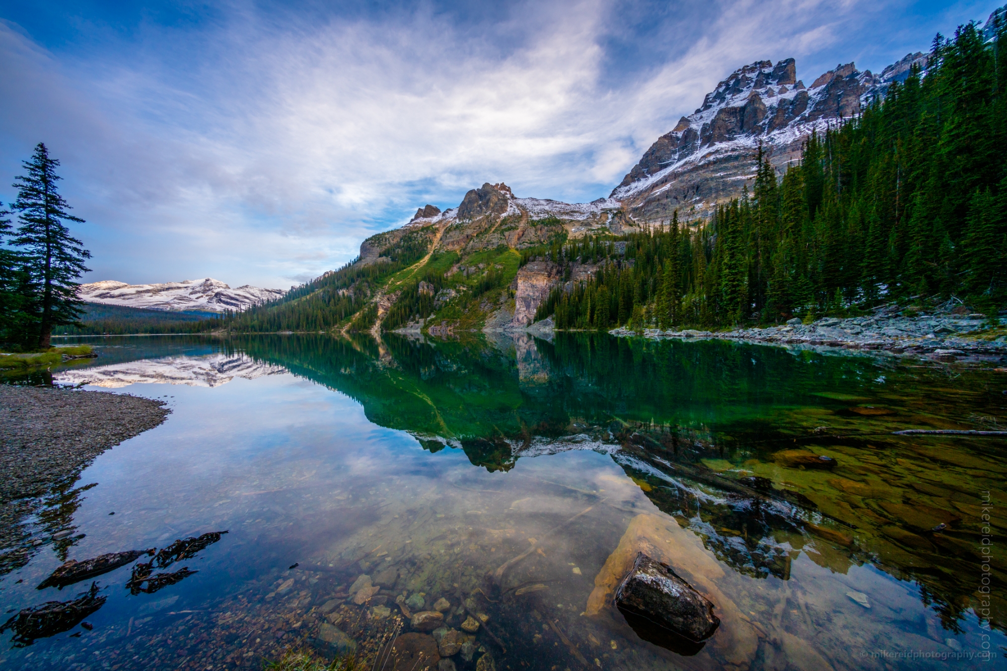 Canadian Rockies Lake OHara Surrounding Peaks 