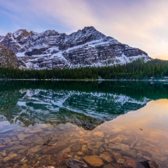 Canadian Rockies Lake OHara Mount Schaffer Reflection.jpg
