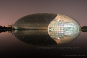 Beijing Photography Opera House Reflection