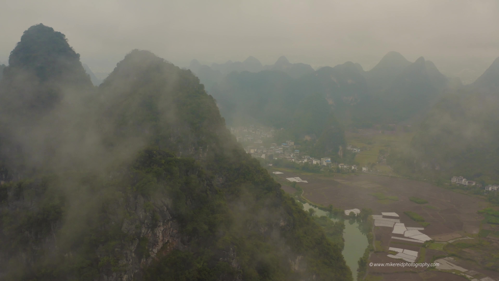 Over China Guilin Clouds