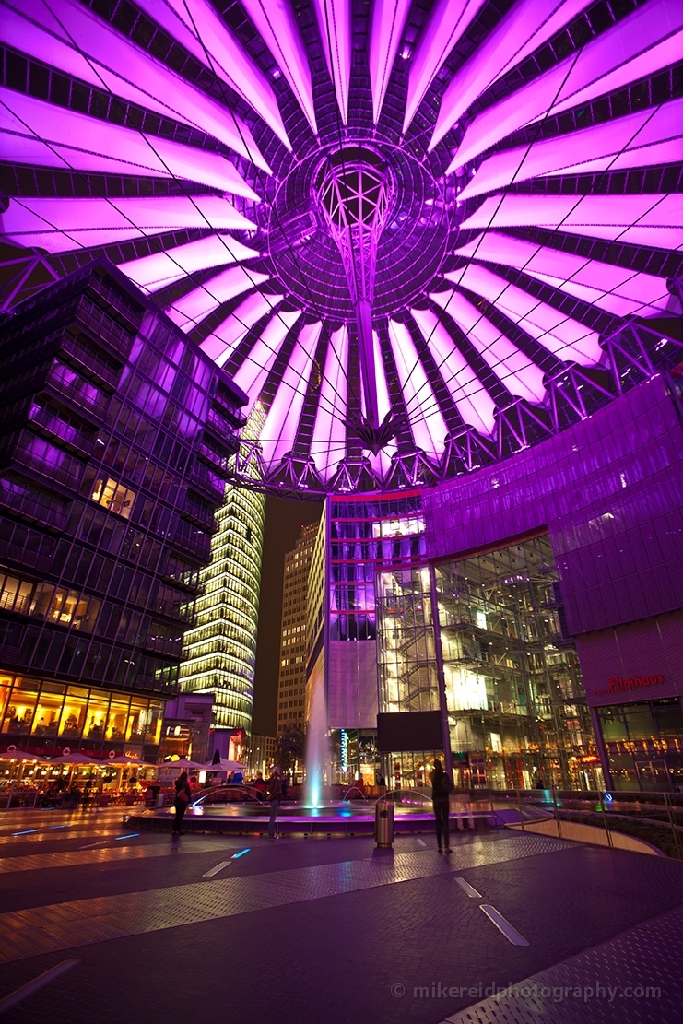 Purple Berlin Sony Center