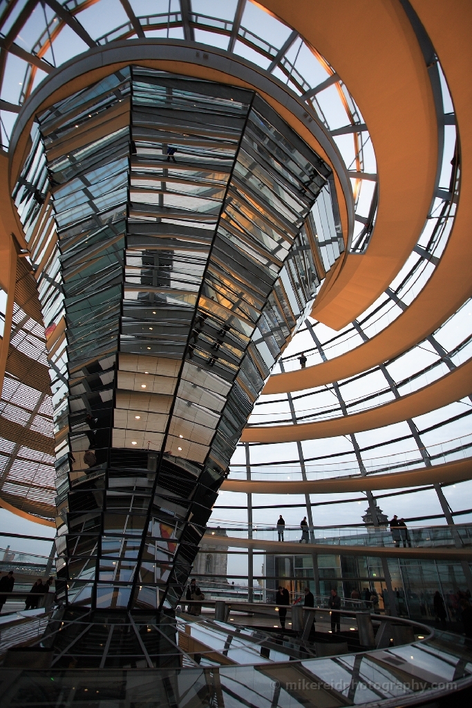 Reichstag Dome Sunset
