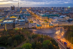 Berlin Aerial Brandenburg Gate Dawn.jpg