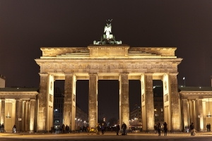 Night Berlin Gate