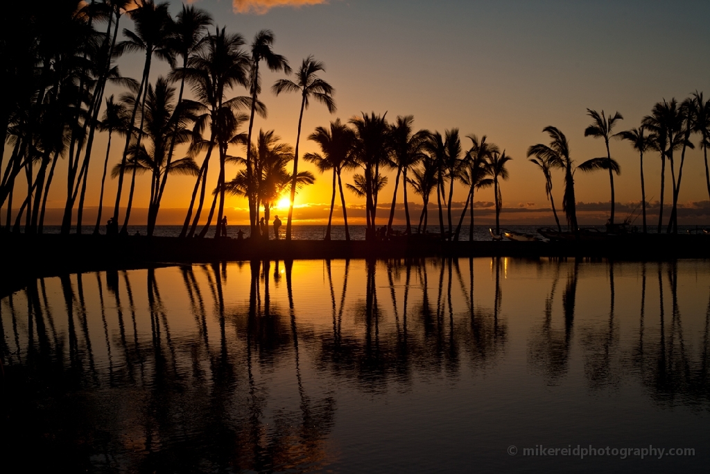 Kukio Bay Hawaiian Sunset
