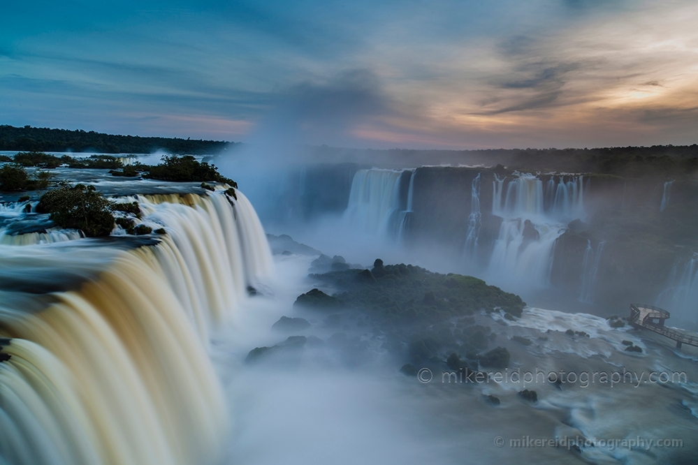 Iguazu Falls Sunset