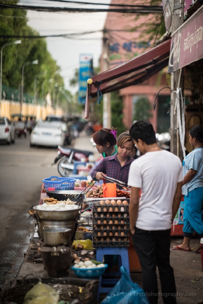 Phnom Penh Streetside Cooking