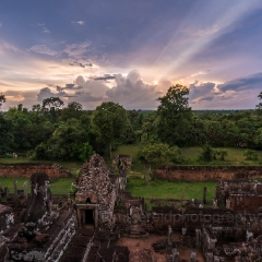Phnom Bakheng Sunset View To order a print please email me at  Mike Reid Photography