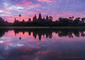 Angkor Wat Sunrise Reflection