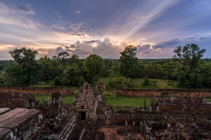 Phnom Bakheng Sunset View