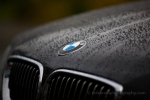 BMW Hood Raindrops