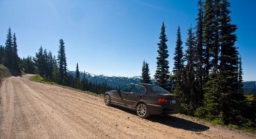 BMW on Trail