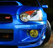 Blue STI Front