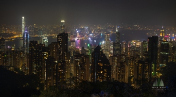 Hong Kong Center Night Streets and Buildings GFX100s Panorama.jpg